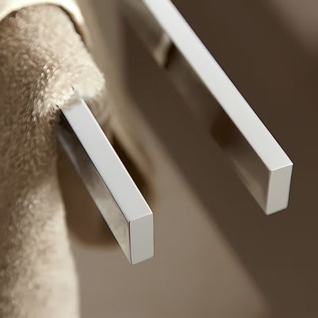 Kromirani zidni s dvije ručke držač ručnika Keuco Edition 11 modernog dizajna