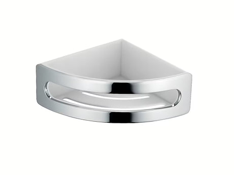 Zidna polica Keuco Elegance u krom izvedbi modernog dizajna za kupaonicu.