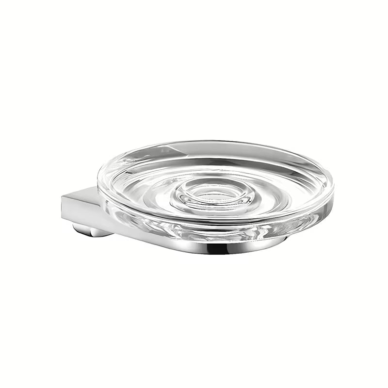 Kromirana zidna posuda za sapun Keuco Moll s uklonjivom kristalnom posudicom