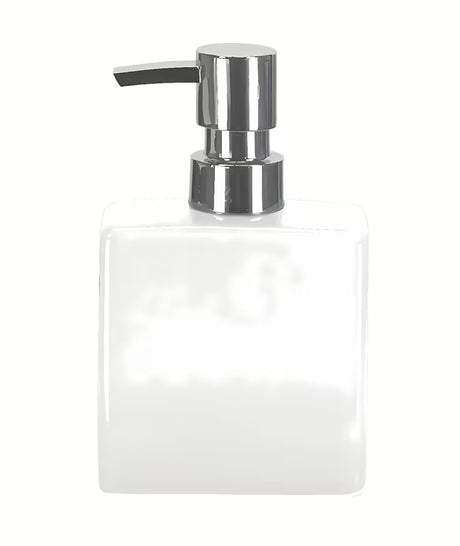 Bijeli samostojeći  dozator za tekući sapun Kleine Wolke Flash jednostavnog dizajna