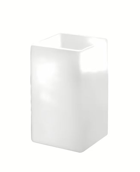 Bijeli samostojeći  držač četkica za zube Kleine Wolke Flash za kupaonicu.