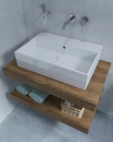 Podžbukna jednoručna baterija miješalica za umivaonik Kludi Bozz u krom izvedbi