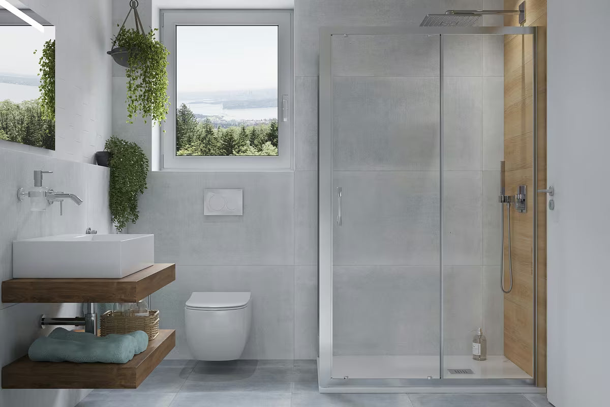 Podžbukna jednoručna baterija miješalica za umivaonik Kludi Bozz u krom izvedbi