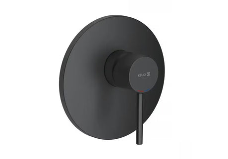 Podžbukna jednoručna baterija miješalica za tuš Kludi u mat crnoj boji