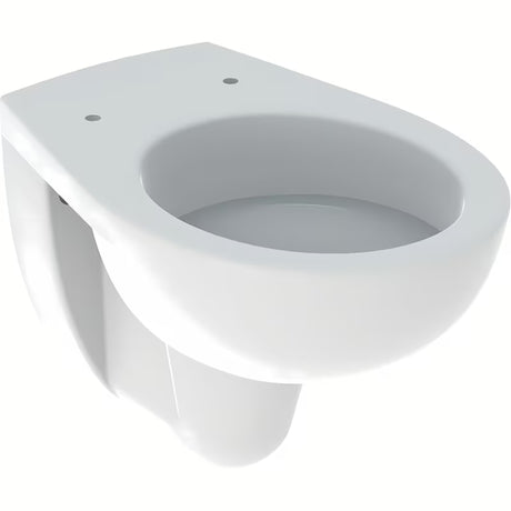 Bijeli viseća WC školjka Kolo Rekord sa stražnjim odvodom i dvokoličinskim ispiranjem 3/6 l