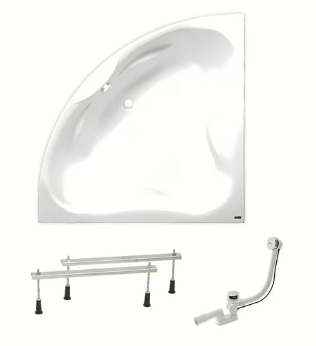 Kutna akrilna kada Laguna Cornelia 140 x 140 cm u lijevoj i desnoj izvedbi