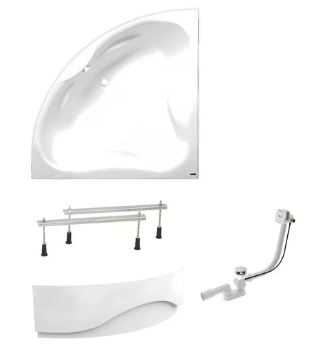 Kutna akrilna kada Laguna Cornelia 140x140 cm u lijevoj i desnoj izvedbi