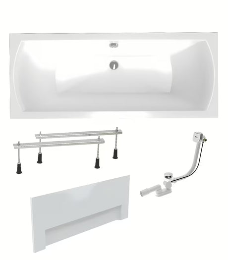 Pravokutna akrilna kada Laguna Cube Way Plus 150 x 70 cm pro za lijevu i desnu orijentaciju