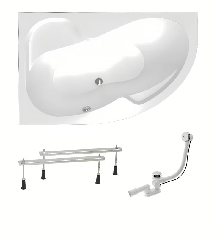 Laguna Fortuna Plus asimetrična akrilna kada lijeva 170x100 cm