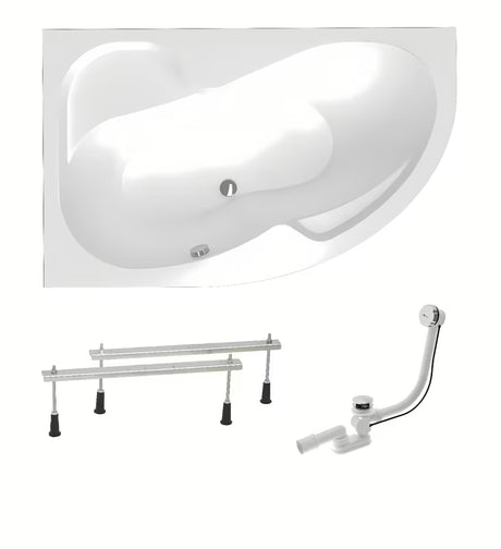 Laguna Fortuna Plus asimetrična akrilna kada lijeva 170x100 cm