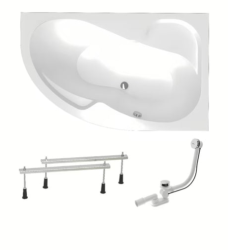 Laguna Fortuna Plus asimetrična akrilna kada desna 170 x 100 cm