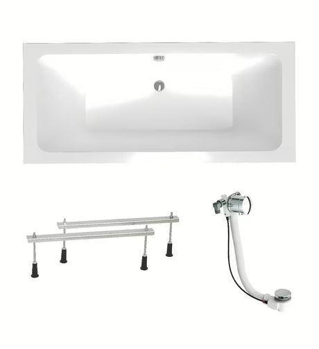 Laguna Nora Plus pravokutna akrilna kada 180 x 80 cm u lijevoj i desnoj izvedbi