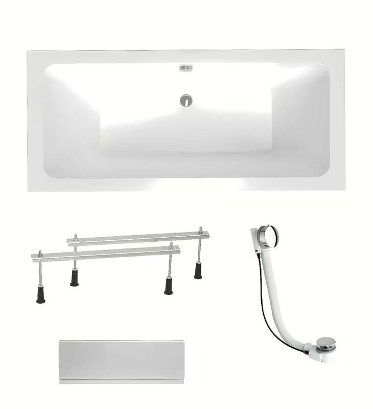 Pravokutna akrilna kada Laguna Nora Plus 160 x 75 cm pro lijevu i desnu orijentaciju