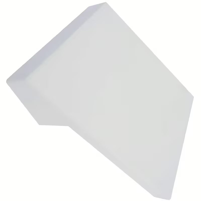 Bijeli naslon za glavu za kadu Laguna Nora pro za udoban odmor i opuštanje