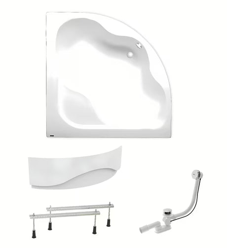 Kutna akrilna kada Laguna Syntia Plus 150 x 150 cm pro za lijevu i desnu orijentaciju