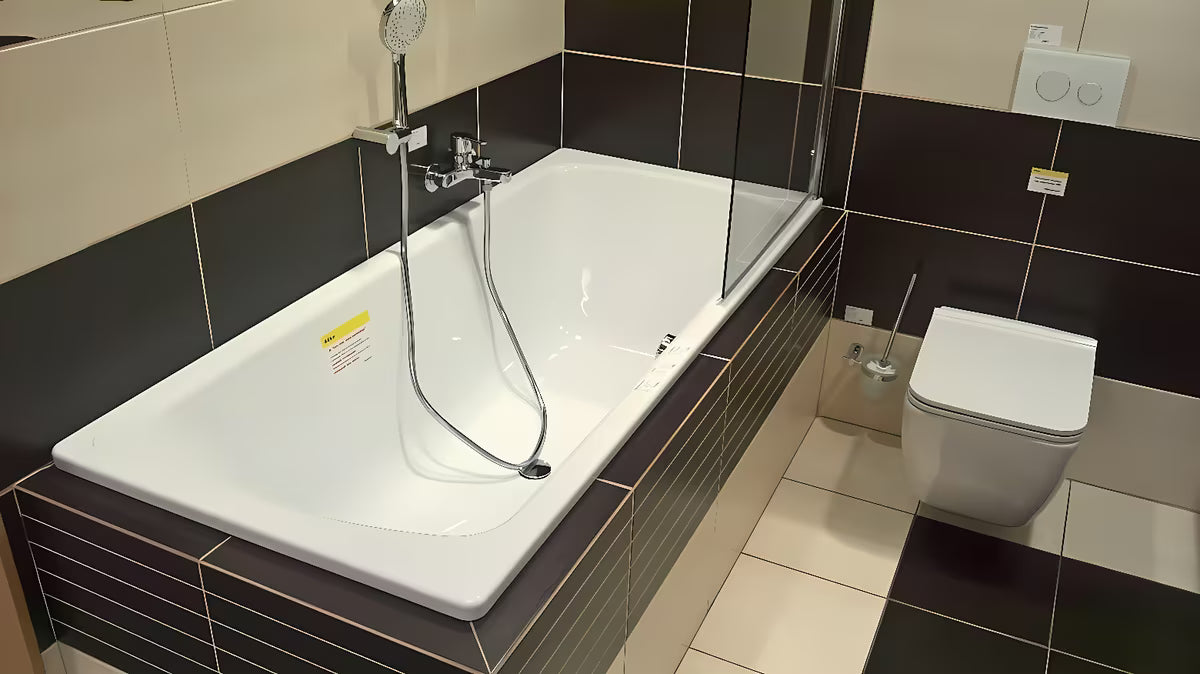 Pravokutna kada Laufen Bolsena 170x75 cm od emajliranog čelika sa zvučnom izolacijom