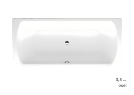 Pravokutna kada Laufen Bolsena 180x80 cm od emajliranog čelika sa zvučnom izolacijom i nogama