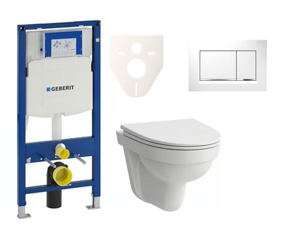 Viseći WC set Laufen Pro Nordic s instalacijskim sustavom Geberit Duofix pro za modernu kupaonicu