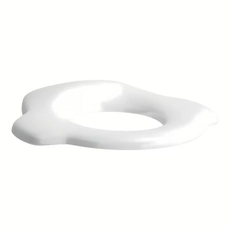 Bijela dječja WC daska Laufen Florakids od duroplasta sa soft Close i EasyLock