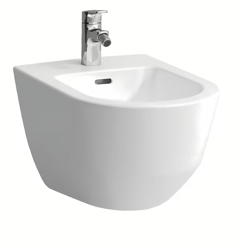 Bijeli viseći bide Laufen Pro s modernog dizajna za kupaonicu