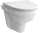 Bijeli viseća WC školjka Laufen Pro Nordic bez sustava za ispiranje sa štedljivim ispiranjem 2/4 l