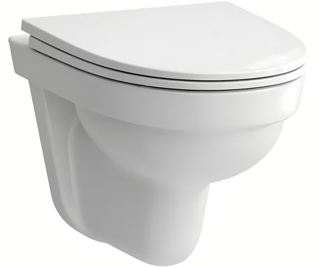 Bijeli viseća WC školjka Laufen Pro Nordic bez sustava za ispiranje sa štedljivim ispiranjem 2/4 l