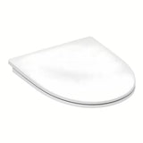 Bijele WC daska Laufen Pro Nordic od duroplasta sa soft Close pro za tiho i glatko spuštanje.