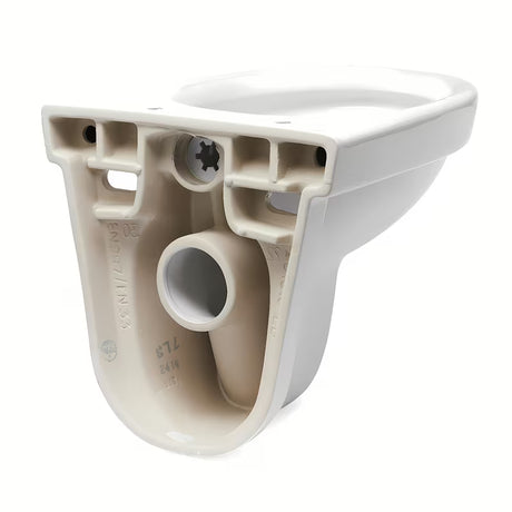 Bijeli viseća WC školjka Laufen Pro Nordic bez sustava za ispiranje sa štedljivim ispiranjem 2/4 l