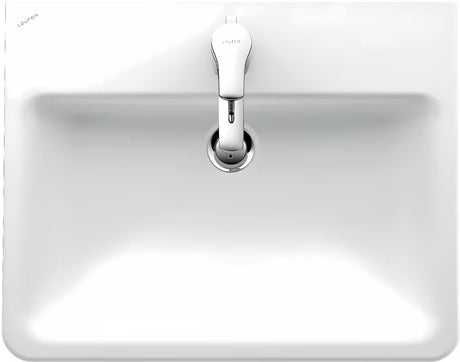 Ugradbeni keramički umivaonik Laufen Pro S 56x44 cm u bijeloj boji s otvorom za pro slavinu u sredini