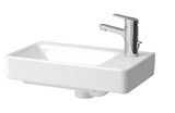 Bijeli keramički mali umivaonik Laufen Pro S 48x28 cm s otvorom pro slavinu desno