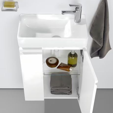 Bijeli keramički mali umivaonik Laufen Pro S 48x28 cm s otvorom pro slavinu desno