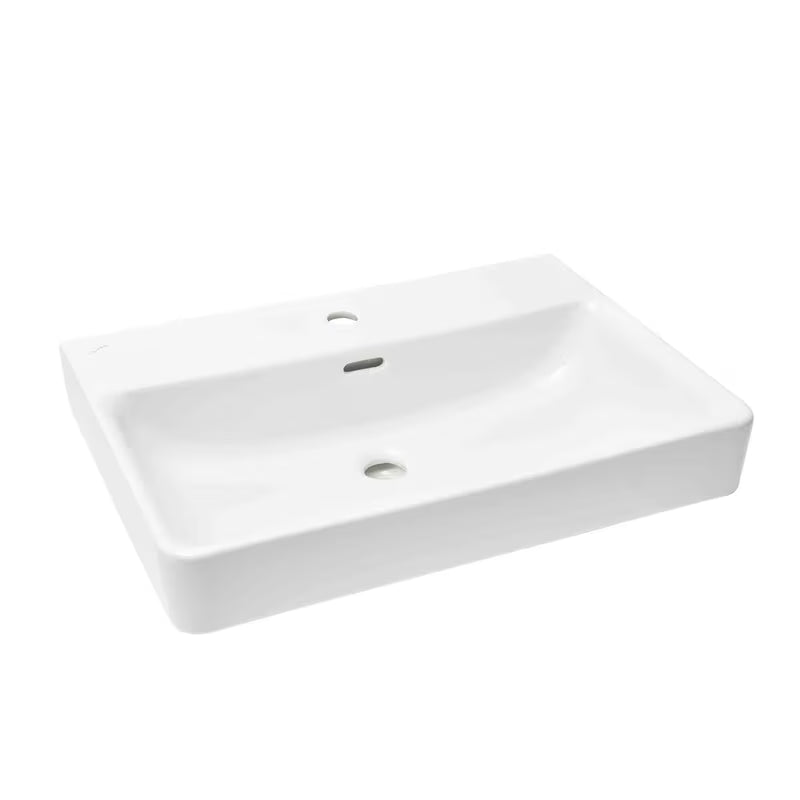 Viseće keramički umivaonik Laufen Pro S bijeli s otvorom pro za slavinu u sredini, 65x46,5 cm.