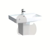 Bijeli viseće keramički umivaonik Laufen Pro S 70x46,5 cm s otvorom pro za slavinu u sredini