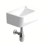 Bijeli keramički mali umivaonik Laufen Pro S 45 x 34 cm s otvorom za pro slavinu u sredini