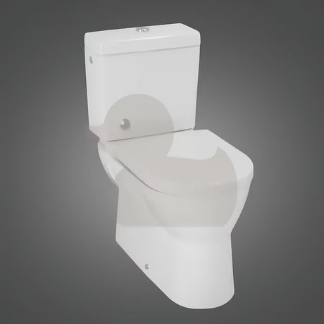 Bijela stojeća WC školjka kombi WC školjka Laufen Pro s ravnim ispiranjem i odvodom Vario