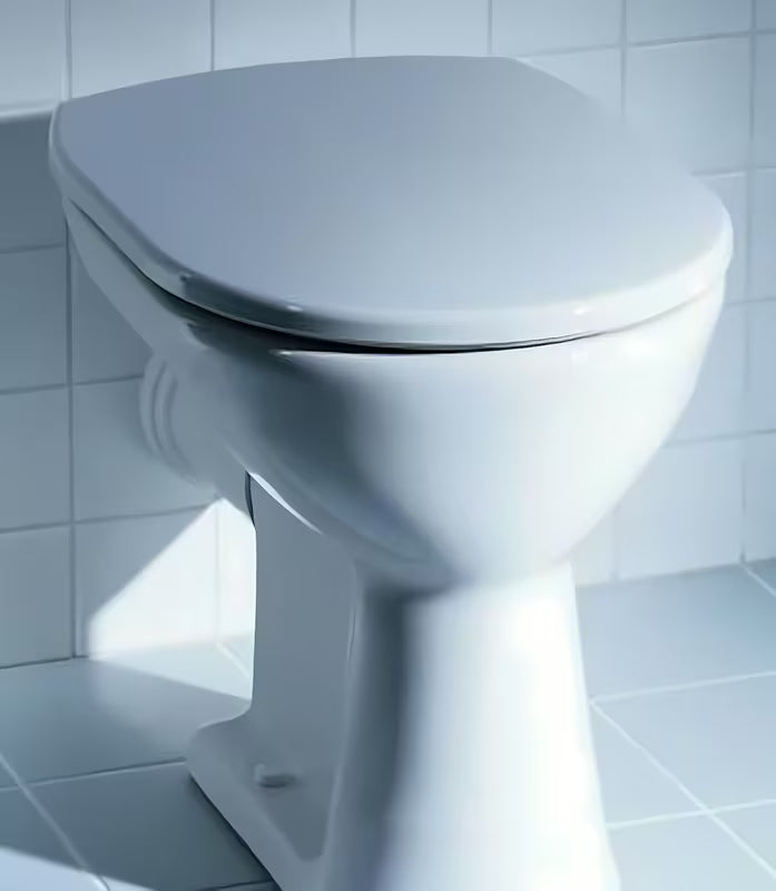 Bijele WC daska Laufen Pro od duroplasta pro za jednostavno održavanje i dug vijek trajanja