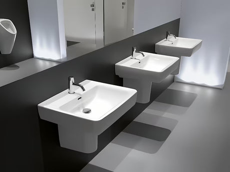 Laufen Pro keramički viseći umivaonik 60x48 cm sa središnjim otvorom za pro slavinu i preljevom