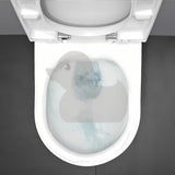 Bijeli viseća WC školjka Laufen Pro s bezrubnom izvedbom Rimless i skrivenim pričvršćenjem EasyFit 2.0