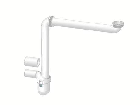 Sifon za Umivaonik Laufen pro odvod DN32 s mogućnošću priključka na DN40 preko redukcije.