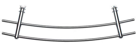 Kromirani lučni držač ručnika Multi za kupaonski radijator pro za praktično vješanje i sušenje ručnika.