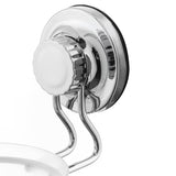 Zidna ČETKA za Wc Multi Ecoloc u krom izvedbi s vakuumskom čašicom pro montaža bez bušenja.