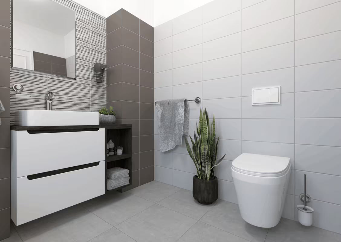 Zidna ČETKA za Wc Multi Ecoloc u krom izvedbi s vakuumskom čašicom pro montaža bez bušenja.