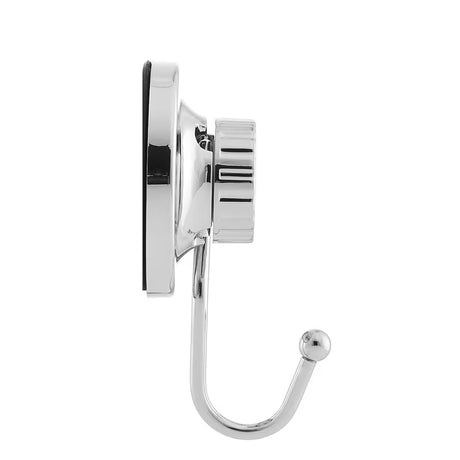 Vakuumski zidni kukica Multi Ecoloc u izvedbi chrome pro za montažu bez bušenja na glatke površine.