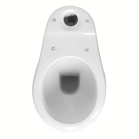 Bijeli WC kombi Multi Eur s donjim odvodom u pod i vodokotlićem uključujući ventile