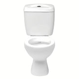 Bijeli WC kombi Multi Eur u klasičnom stilu sa stražnjim odvodom i DualFlush mehanizmom