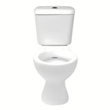 Bijeli WC kombi Multi Eur s donjim odvodom u pod i vodokotlićem uključujući ventile