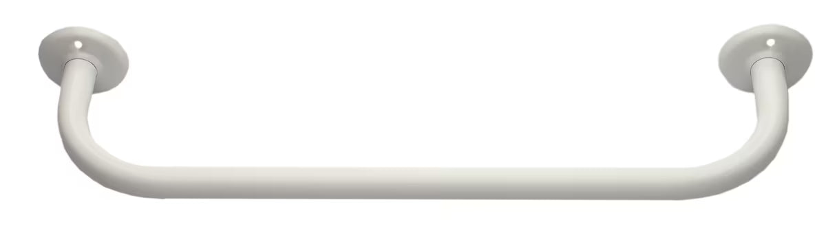 Bijeli zidni ručka za kupaonicu pro za sigurnije kretanje i lakše ustajanje iz kade ili s WC-a