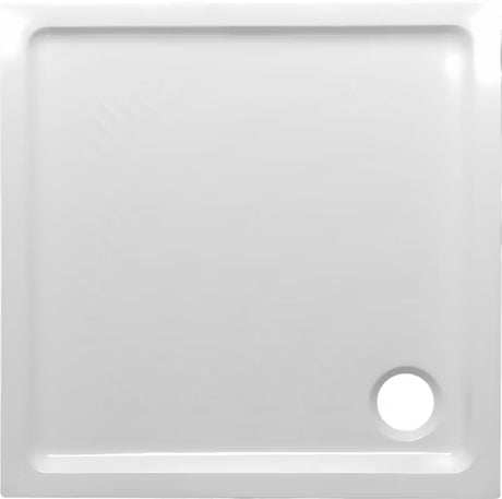 Bijela kvadratna tuš kada od akrilata 80x80 cm, visina 15 cm