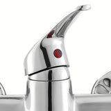 Zidna jednoručna baterija miješalica za tuš Multi u kromiranoj izvedbi sa zaobljenim dizajnom