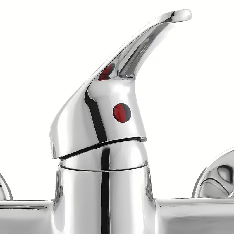 Zidna jednoručna baterija miješalica za tuš Multi u kromiranoj izvedbi sa zaobljenim dizajnom